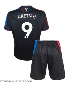 Crystal Palace Eddie Nketiah #9 Maglia Gara Terza Repliche 2024-25 Bambino Maniche Corte